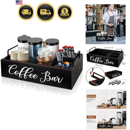 Coffee station organizer - coffee,