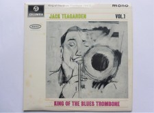 Jack Teagarden King Of The Blues Trombone LP Columbia 33SX1545 EX/EX 1960s bl...