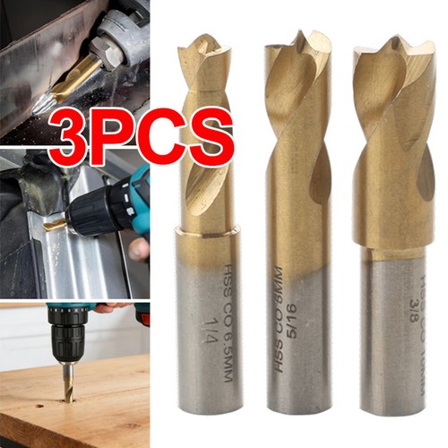 3pc spot weld drill bits - 3pc,