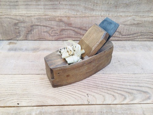 Antique beech coffin - 8”,