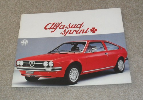 Alfa romeo alfasud sprint - romeo,
