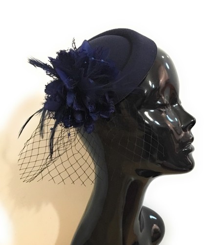 Fascinator hat pillbox - fascinator,