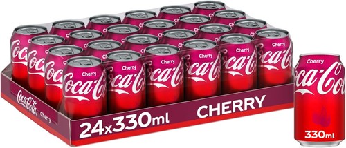 Coca cola classic can cherry - cola,
