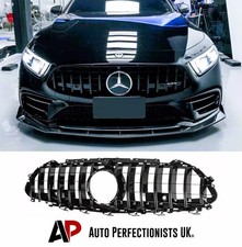 Mercedes CLS Class W257 C257 Gloss Black Front PANAMERICANA GT Grille Grill 18+