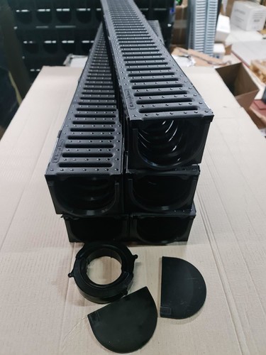 Shallow water flow pvc - pvc,
