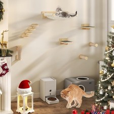 YITAHOME 7PCS Wall Mounted Cat