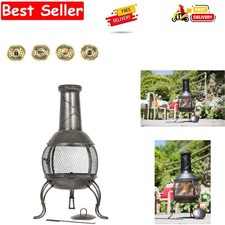 Leon Medium Mesh Steel