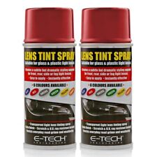 Red Lens Tint Spray Cans