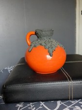 Vintage West German Roth Fat Lava Vase