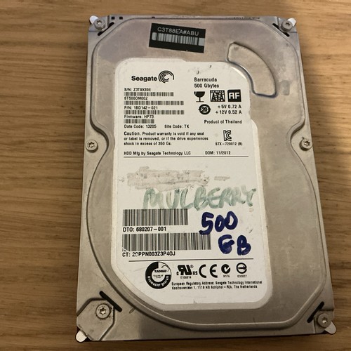 500gb seagate barracuda - 500gb,
