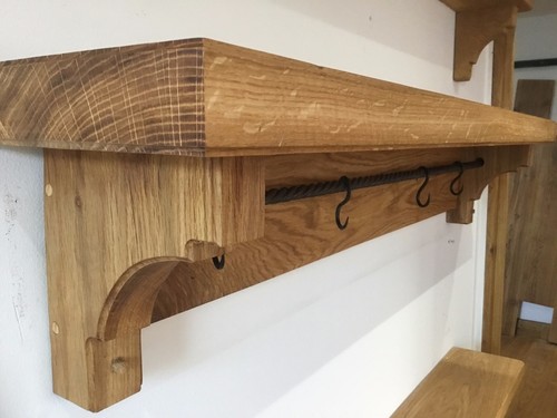 Oak pan rack aga range - oak, rack/aga/range/cooker