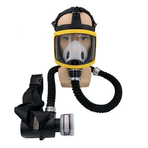 Full face gas mask flow - full,