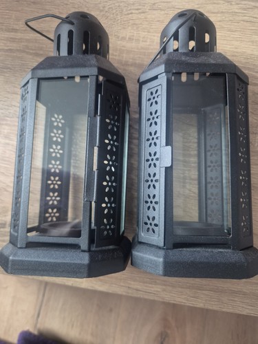 Ikea enrum lantern - lantern, black