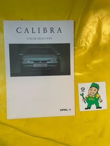 Brochure opel calibra - opel,