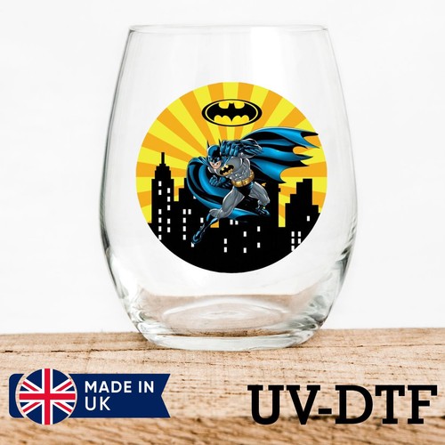 Batman 8pcs dtf stickers - batman,