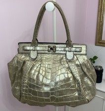 Gold Zagliani Crocodile