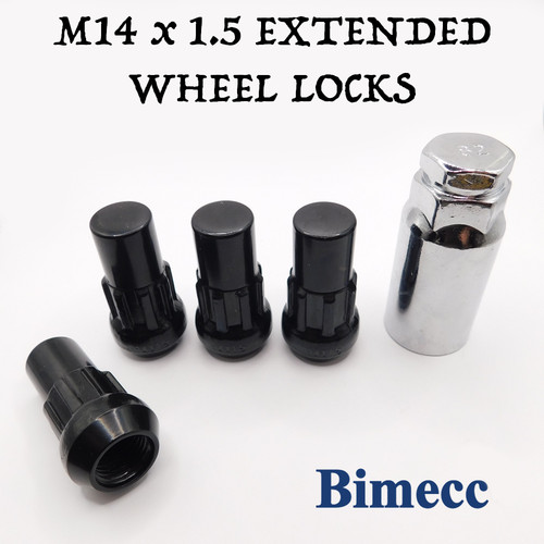 Locking wheel nuts m14x1 - locking, m14x1.5