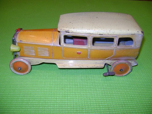 Antique canvas mechanical car - mechanical,