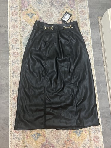 Bnwt ladies midi faux leather - bnwt,