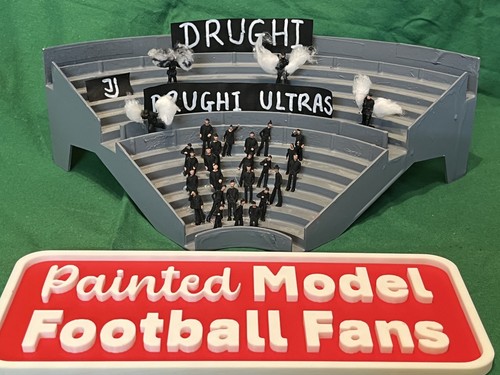 Subbuteo terrace with ultras - ,