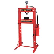 30T Shop Press Pneumatic Heavy Duty 30 Ton Press Plates H-Frame Garage Workshop