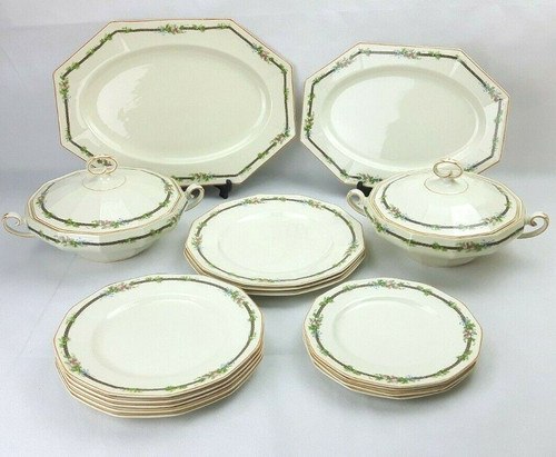 Myott art deco 1930s pink - art,