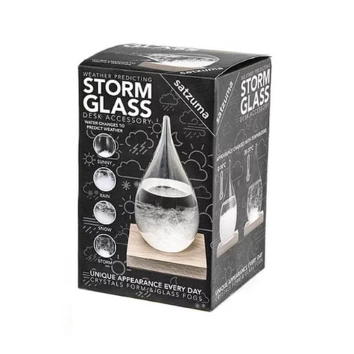Storm glass weather - glass, forecaster