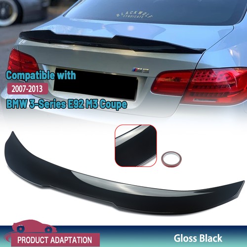Gloss black rear - trunk, spoiler
