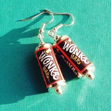 Unique WONKA BAR EARRINGS
