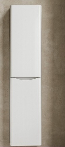 White wall mounted - white, tall