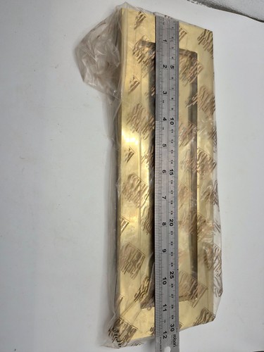 Carlisle brass letterbox - brass,