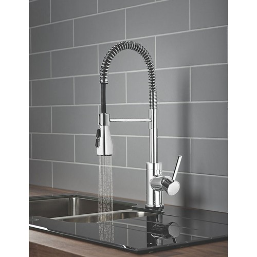 Kitchen tap mono - mono, chrome