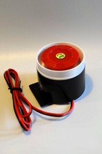 DC 12V 110dB Two Tone Mini Loud Wired Indoor Siren, Home Alarm System 