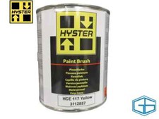 HYSTER YELLOW FORKLIFT TRUCK PAINT 1 LITRE TIN HCE 117 YELLOW - 3112857