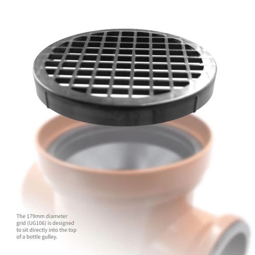 Underground bottle gully - bottle,