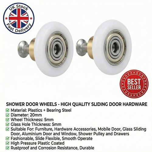 Single shower screen - 2x,