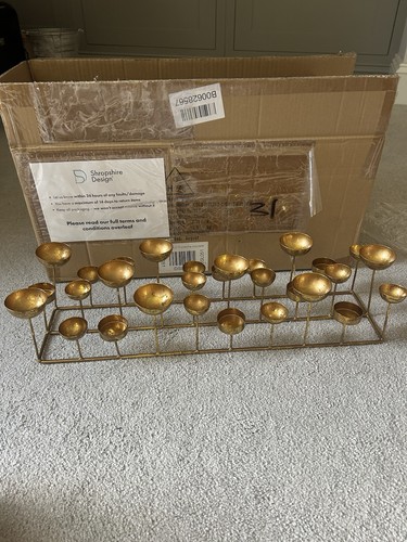Shropshire design large gold - shropshire,