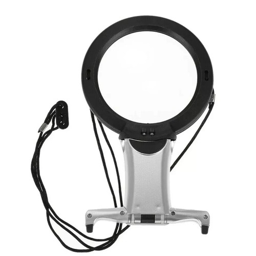 Large magnifying glass with - large,