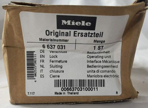 Miele 6637031 microwave lock - 6637031,