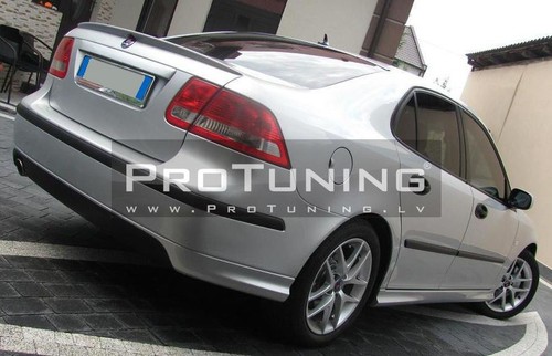 Aero look rear bumper spoiler - look,