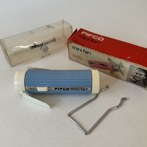 Vintage 1970s pifco mini fan - 1970s,