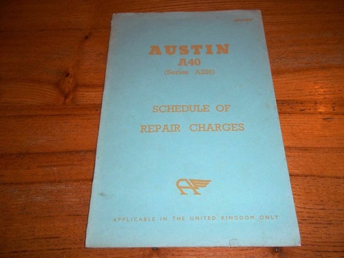 Austin a40 series a2s6 - austin,