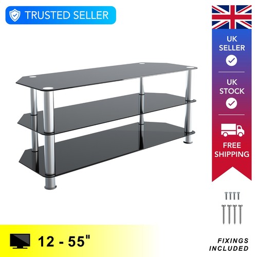Glass floor stand - tv, unit,