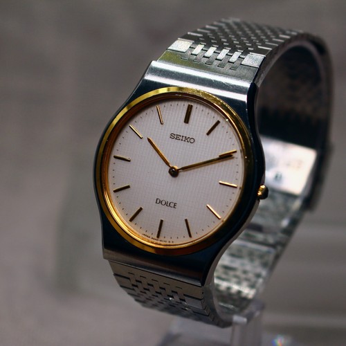 Vintage seiko dolce mens - dolce, two
