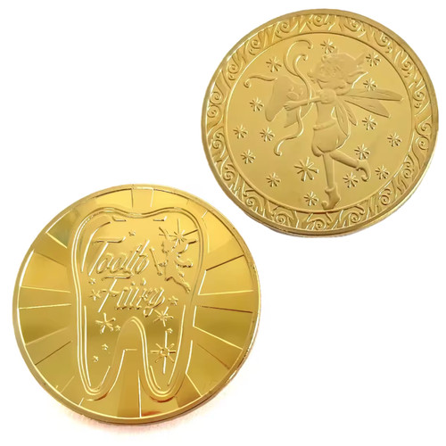 Gold tooth fairy coin fun - fairy,