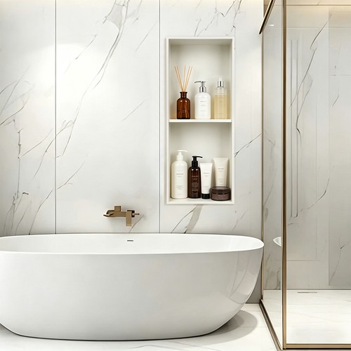 Wall niche inset - wall,