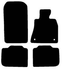 Tailored For BMW 6 Series Gran Turismo 2017 on Black Basic Car Mat Autostyle