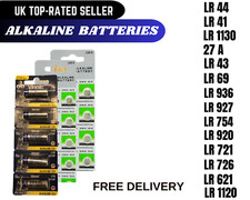 LR44, LR41, LR1130, LR43