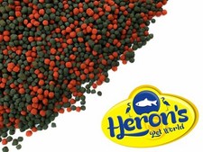 HERONS Malawi Duo Pellets OMEGA-3 COLOUR ENHANCING MBUNA CICHLID FISH FOOD
