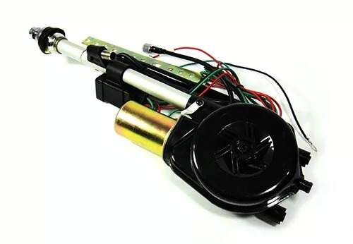 Power antenna mast kit black - power,